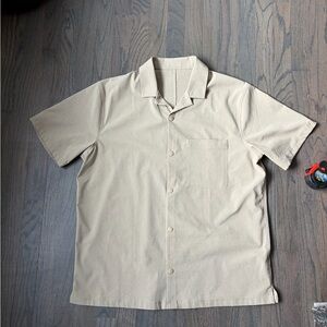 Lululemon Airing Camp Collar Shirt Medium